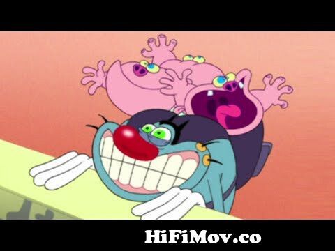 हिंदी Oggy and the Cockroaches 😂 ऑगी वी.एस. शुतुरमुर्ग 😂Hindi Cartoons  for Kids from oggy and coctoches new hindi episode cartoon network Watch  Video 