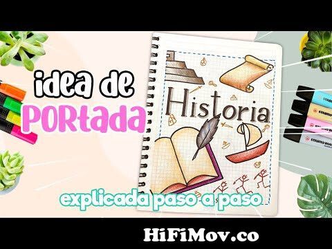 CARATULA DE HISTORIA - Portadas para cuadernos from portadas para historia  Watch Video 