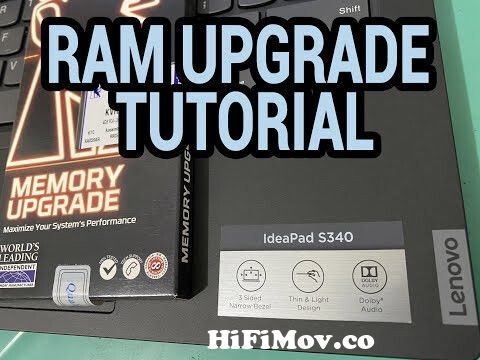 Lenovo ideaPad S340 SSD, HDD and RAM Upgrade Guide from s340 15api laptop  ideapad type 81nc Watch Video 