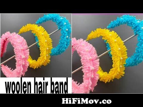 Boolen hairband banaye bahut hi ashan tarike se or bahut hi sundar | how to  make hair band | #virl from ashan Watch Video 
