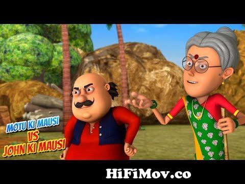 Motu Patlu Cartoon Episode | Motu ki Mausi vs John ki Mausi | S09 | Hindi  Cartoon | #spot from motu patlu in hindi moive Watch Video 