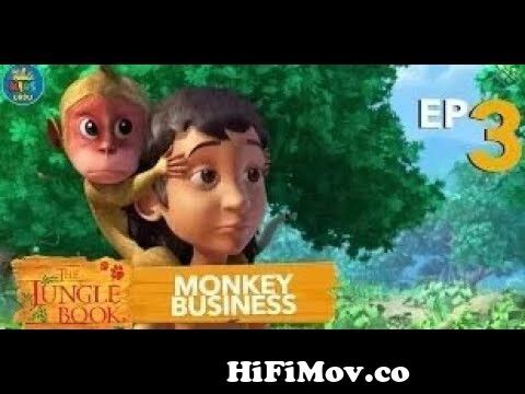Monkey Business - Mowgli the jungle book episode 3 in Urdu Hindi - Cartoons  for kids - Cartoon Net from businessla mogli cartoon Watch Video -  