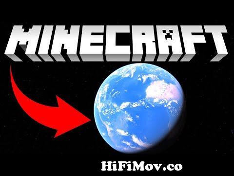 Minecraft server with earth map! EarthMC trailer for Minecon Earth