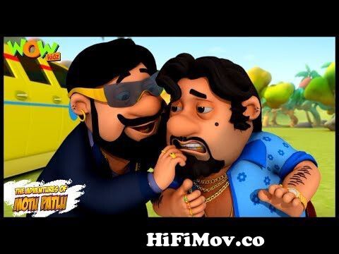 Motu Patlu Cartoons In Hindi |Animated cartoon | John ka bhai Jonny | Wow  Kidz from jhone ki jungle safari motu patlu hindi episodes Watch Video -  