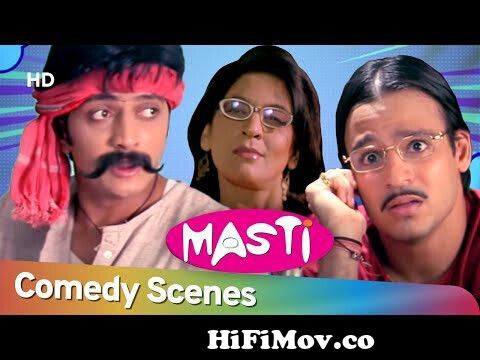 Non Stop Comedy Scenes Masti | Ritiesh Deshmukh - Archana Puran Singh -  Ajay Devgan - Vivek Oberoi from grand masti bank scene Watch Video -  