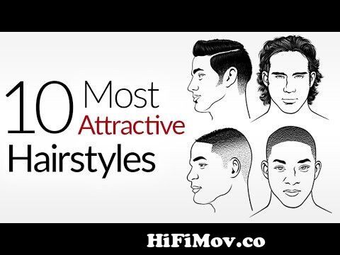 10 Most ATTRACTIVE Men's Hair Styles | Top Male Hairstyles | Attraction & A  Man's Hair Style from boys hearstyle Watch Video 