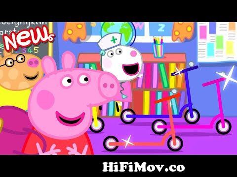 A veces Paso solo Peppa Pig Tales 🐷 Peppa And Friends Ride Their Scooters 🐷 BRAND NEW Peppa  Pig Episodes from notun boar Watch Video - HiFiMov.co