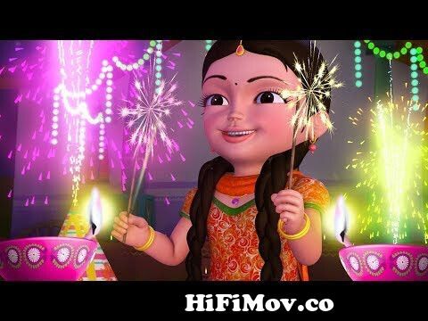 Diwali Song | Hindi Rhymes for Children | Infobells from heppy diwali  carton videos Watch Video 