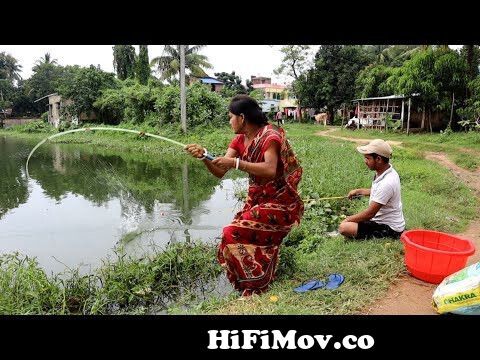 View Full Screen: fishing video 124124 by traditional village girl amp boy fishing 124124 hook fishing in nature.jpg