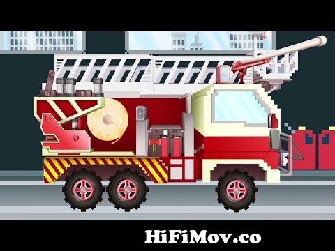 Fire truck | Pipo and his tow truck | Cartoon for children like Minecraft  from pipoWatch Video 