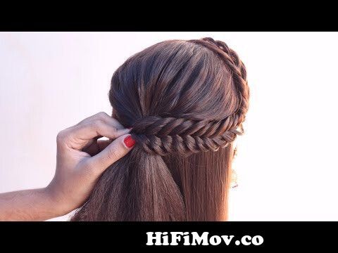 Hairstyle | Simple and Cute hairstyle for everyday | Khajuri Choti Hairstyle  from khajuri choti Watch Video 