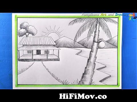 40 Incredible Pencil Drawings of Nature you have never seen before - Hobby  Lesson | Drawing scenery, Pencil drawings of nature, Landscape drawings