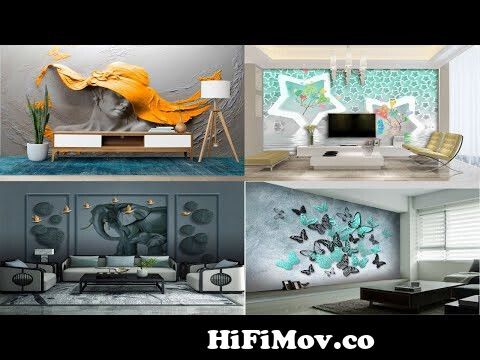 Top 100 Living Room Wallpaper design Ideas 2023 Wall Painting ideas | Home  Interior Decorating Ideas from new weallaper Watch Video 