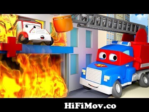 The Hospital is on fire !- Carl the Super Truck in Car City | Children  Cartoons from dui little cartoon karma khulna move video dhaka hani leon 11  inc Watch Video 