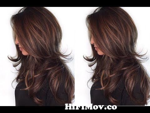 How to: Quick and Easy Long layered haircut tutorial - Layered haircut  techniques from step hair cut Watch Video 