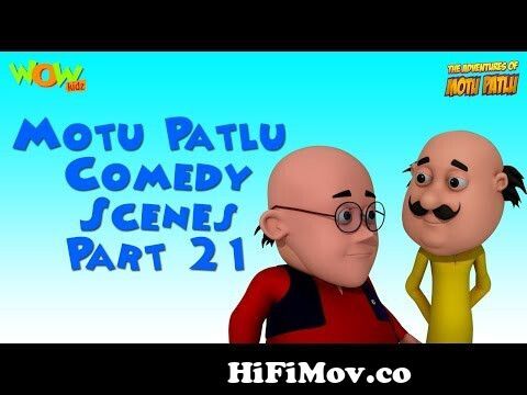 Motu Patlu Cartoons In Hindi |Animated cartoon | Motu Patlu comedy scenes |  Wow Kidz from motu patlu cartoon 48kbps com bangla Watch Video 