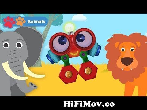 Toddlers Learn Animals with Robi | Educational Early Learning Videos for  Baby Brain Development from robi tvc Watch Video 