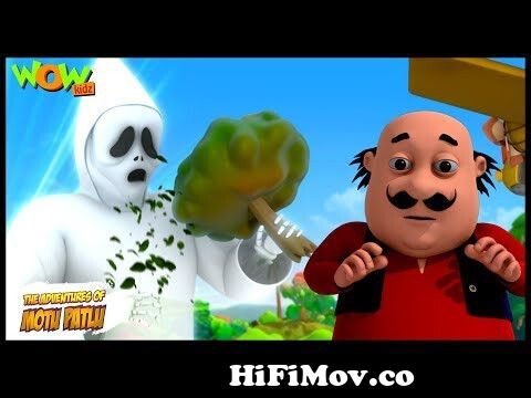 Motu Patlu Cartoons In Hindi |Animated Series | Tree eater Ghost | Wow Kidz  from mout and patlu Watch Video 