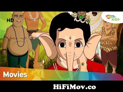 Bal Ganesh And The Pomzom Planet (Hindi) | Popular Kids Animated Movie |  Shemaroo Kids from bangla baal ganesh full moi Watch Video 