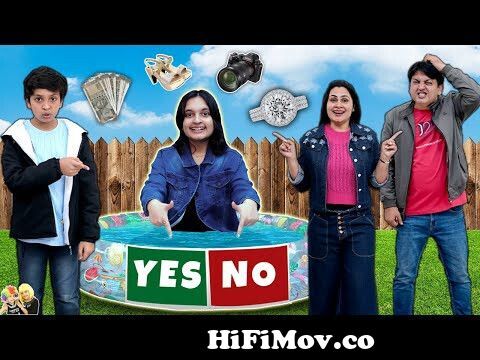 YES OR NO | Family Comedy Challenge | Aayu and Pihu Show from www come jodi  ja Watch Video 