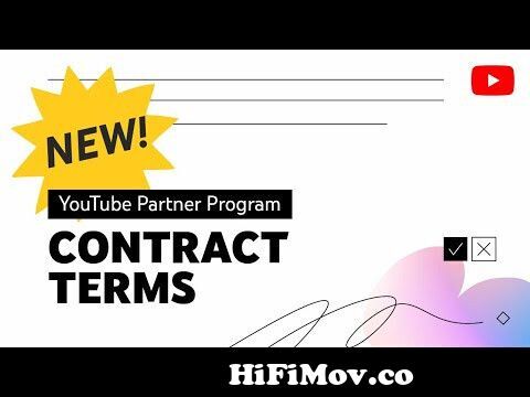 Action Needed) New YouTube Partner Program Contract Terms for all  Monetizing Creators from yuotop Watch Video 