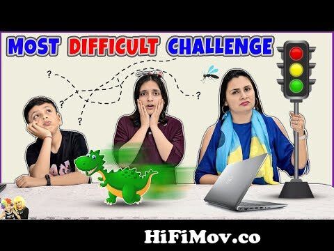 MOST DIFFICULT CHALLENGE | Learn Hindi & English funny words | Translation  | Aayu and Pihu Show from www comedy video song Watch Video 