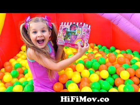 Diana Pretend Play Funny Candy Toy Story - Surprises and Toys Video for  Children from candy doll yana Watch Video 