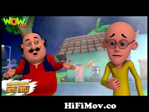 Motu Patlu Cartoons In Hindi |Animated Series | Motu Patlu Ka Ghar | Wow  Kidz from motu patlu fur furi nagar ka bank lut Watch Video 