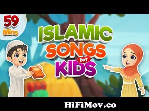 Compilation 59 Mins | Islamic Songs for Kids | Nasheed | Cartoon for Muslim  Children from aarbe emrat Watch Video 