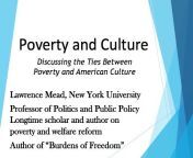 Poverty and Culture