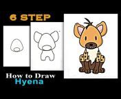 6 steps drawing