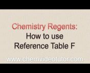 Chemistry Regents Video Tutor