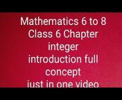 Mathematics 6 to 8