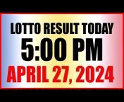 Lotto Result Today PH