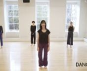 This hour-long class in Contemporary Modern Dance is a mixture of many sources, rather than a specific technique or historic dance language. It contains free-form universal movements (skipping, sliding, lunges), specific poses from yoga (“Downward Dog,” “Child&#39;s Pose,” “Baby Python”), a Martha Graham contraction (called, in the class, “Martha”), elements of aerobic-dance practices, maneuvers that Liapis has named for her personal associations (“Little Mermaid Pose,” “Beyonc