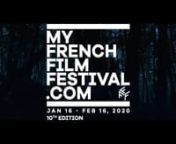 After 10 million plays in 2019, MyFrenchFilmFestival, the world&#39;s first online French-language film festival, is back with 28 features and shorts, along with three VR works, subtitled in 10 languages and available all around the world from January 16 through February 16, 2020.nnMore info: https://en.unifrance.org/news/15689/lineup-and-jury-for-the-10th-edition-of-myfrenchfilmfestival-revealed-at-last