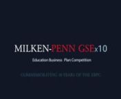 Milken-Penn GSEx10 | 1-minute v04 from gsex