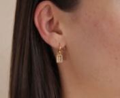 Ana Luisa Earrings Studs Earrings Talisman Huggie Hoops Cruz Gold. from talisman