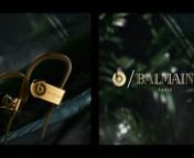 Creative Direction for Beats By Dre x Balmain.Cinemagraphs for retail application. Motion work by Ryan Zunkley