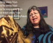 This is the fourth video in a Create to Learn @ Home series with Brenda MacIntyre aka Medicine Song Woman.nnLearn the hand drum song “Anduhyaun Honour Song” and the teaching behind it, as well as a little Medicine Wheel teaching.nIt’s in honour of Anduhyaun women’s shelter and all women everywhere, and it means “our home.” �� Lyrics included!nnI’ve seen “anduhyaun” spelled a couple of ways, and knowing that our Ojibwe language, Anishnaabemowin, has many dialects and was ori
