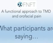 FNFT TMD Testimonials from tmd