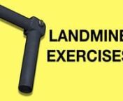 Landmine Attachment Exercises (Workout for Chest, Shoulders, Back, Legs, &amp; Abs)nn➡️ Check out the landmine here http://ShreddedDad.com/landminennWith this simple landmine attachment you’ll be able to do different exercises and spice up your workouts.nnThe landmine attachment is a simple piece of equipment you can add to your home gym or garage gym.nnIt’s a simple hinge joint.nnOne end goes inside a stack of olympic weight plates and the other covers one end of your barbell.nnYou ca
