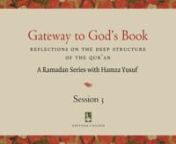 Gateway to God&#39;s Book: Reflections on the Deep Structure of the Qur&#39;ann nThis short series of lectures will explore the landmark work on Qur&#39;anic exegesis by the great scholar and martyr Ibn Juzayy al-Kalbi al-Andalusi. We will examine his overarching analysis of the Qur&#39;an, the purposes of the Qur&#39;an, and then study his deep structural analyses of the Quran&#39;s core messages and how they hold together. We will also examine the secret of repetition in the Qur&#39;an, which on careful study reveals the