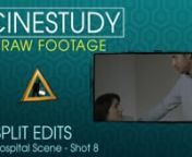 CINESTUDY (formerly Framelines) presents an Interactive Project and EDIT CHALLENGE! nnhttps://cinestudyproject.wordpress.com/2019/10/07/edit-challenge-split-edits-hospital-scene/nnAnyone can download the raw footage and edit the scene together however you want.nnSplit Edits, also called L-Cuts/J-Cuts are a common editing technique. This scene is especially tailored to demonstrate this and allow you to practice using split edits. nnnBelow you can read the script and download the footage, then edi
