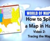 In this video, which is part two of How to Split a State in Half, I&#39;m going to show you the second technique for splitting a state in half. One of our most common questions we get is how to split a state in half. If somebody&#39;s setting up a territory map, they often need to have two or more territories in the same state.nnThe tracing technique works well on states with simpler outlines. For more complicated borders please see Part 1 on How to Split a Map using Edit Point. nn• Lets work on a sim