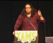 From The Amazing Meeting 5. The creators of South Park Trey and Matt take questions from the audience and thank James Randi as he was the inspiration for the John Edward show. nnPenn Jillette gives the introduction.