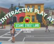Interactive Play at Sesame Street Land, SeaWorld OrlandonOpened: March 27th, 2019nnLearn More at binteractive.comnnnnnnnSupplemental footage courtesy of:nWorld of Micah, Attractions Magazine, Drew the Intern, Jennifer Hay, Thrill Source, MouseSteps, Chelsea Tatham, Behind the Thrills