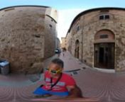Taking you through San Gimignano with a 360 camera is like a virtual tour of the town. This is a set of short raw shots made with my GoPro Fusion to help you discover this little diamond, niched in the hills of Tuscany. These shots were taken during our Summer 2019 holidays.nnList of Videos on Vimeo: https://vimeo.com/showcase/6195786