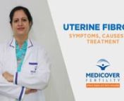 Dr. Lavi Sindhu Explaining Uterine FibroidsnnBlog Link: https://www.medicoverfertility.in/blog/uterine-fibroids,189,n,5475nnVideo TranscriptnnQ) What is uterine fibroids? 0:13nnA) Uterine fibroids are also known as myomas or leiomyomas. Fibroids are tumour like growths in the uterus. They are non-cancerous and very rarely develop into cancer. Fibroids are very common in women during the childbearing years and it may grow along the wall of the uterus as well as into the cavity. So depending on th