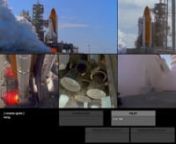 Experience the excitement of the space shuttles&#39; rise to orbit. Launch: Maximum Thrust simultaneously shows up to five camera angles of the ascent from main engine ignition through Solid Rocket Booster (SRB) separation. This version features English subtitles of the crew communications. Other formats are also available:nn- Crew Audio: http://vimeo.com/profitic/launch-maxt-can- Crew Audio with Subtitles: ---current view---n- Rocket Audio (no vocals): http://vimeo.com/profitic/launch-maxt-rannHigh